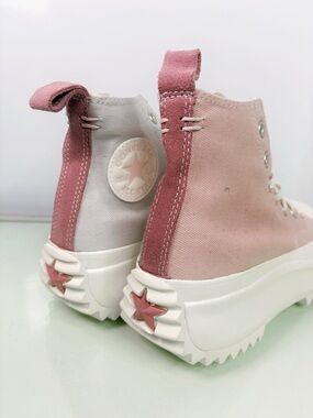 Converse Kids Pink High-Top Platform Sneakers